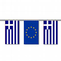 Greece & E.U. String Pennants