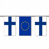 Finland & E.U. String Pennants