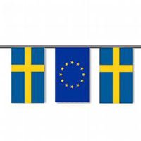 Sweden & E.U. String Pennants