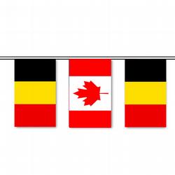 Belgium & Canada String Pennants, FBPP0000009683