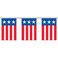 Yankee Doodle String Pennants