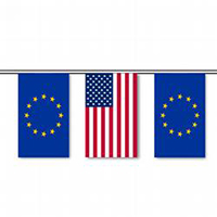 European Union & U.S. String Pennants