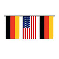 Germany & U.S. String Pennants