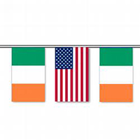 Ireland & U.S. String Pennants