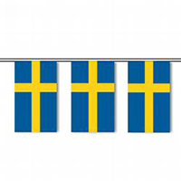 Sweden String Pennants