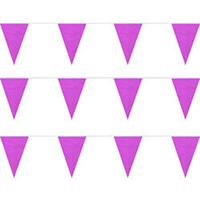 Purple String Pennants