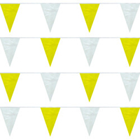Yellow/White String Pennants, FBPP0000013559