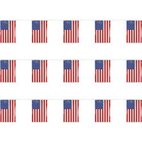 US Flag String Pennant