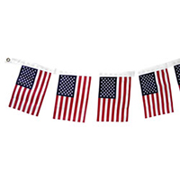 American Flag Garland, PENNUS41320