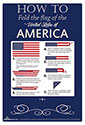 How to Fold the American Flag Poster,POSTERFOLD