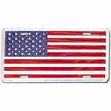 United States Flag License Plate, RUFUSA