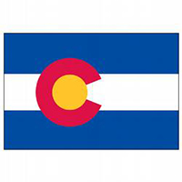 Colorado Economy Polyester Flag (3 ft. x 5 ft.), SCO35P
