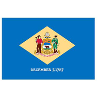 Delaware Economy Polyester Flag (3 ft. x 5 ft.), SDE35P