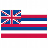 Hawaii Economy Polyester Flag (3 ft. x 5 ft.), SHI35P