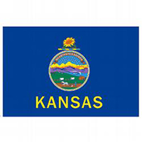 Kansas Economy Polyester Flag (3 ft. x 5 ft.), SKS35P