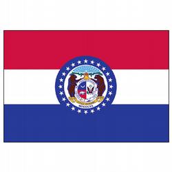 Missouri Economy Polyester Flag (3 ft. x 5 ft.), SMO35P