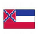 Mississippi Economy Polyester Flag (2 ft. x 3 ft.), SMS23P