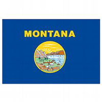 Montana Economy Polyester Flag (3 ft. x 5 ft.), SMT35P