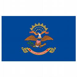 North Dakota Economy Polyester Flag, SND35P