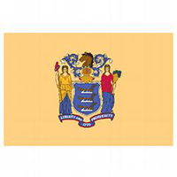 New Jersey Economy Polyester Flag (3 ft. x 5 ft.), SNJ35P