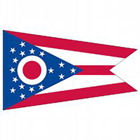 Ohio Flag, SOH35P