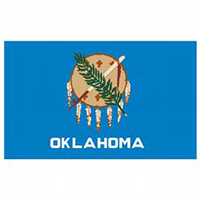 Oklahoma Economy Polyester Flag (3 ft. x 5 ft.), SOK35P