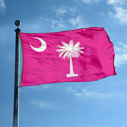 Pink South Carolina Flag, SSC35PK