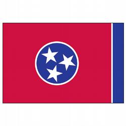 Tennessee Economy Polyester Flag (3 ft. x 5 ft.), STN35P