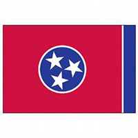Tennessee Economy Polyester Flag (3 ft. x 5 ft.), STN35P