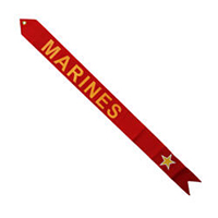 Marines Gold Star Streamer, STRLS032750