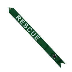 Rescue Blue Star Streamer, STRLS033238