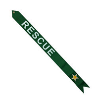 Rescue Gold Star Streamer, STRLS033245