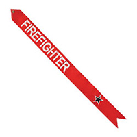 Firefighter Blue Star Streamer, STRLS033252