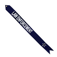 Law Enforcement Blue Star Streamer, STRLS033276