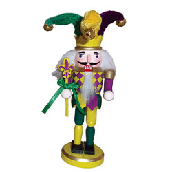 Mardi Gras Nutcracker Ornament, SWI70112