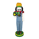 Farmer With Green Tractor Nutcracker, SWI70892