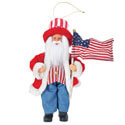 Uncle Sam Santa Ornament, SWI93070