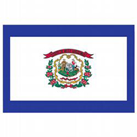 West Virginia Flag, SWV35P