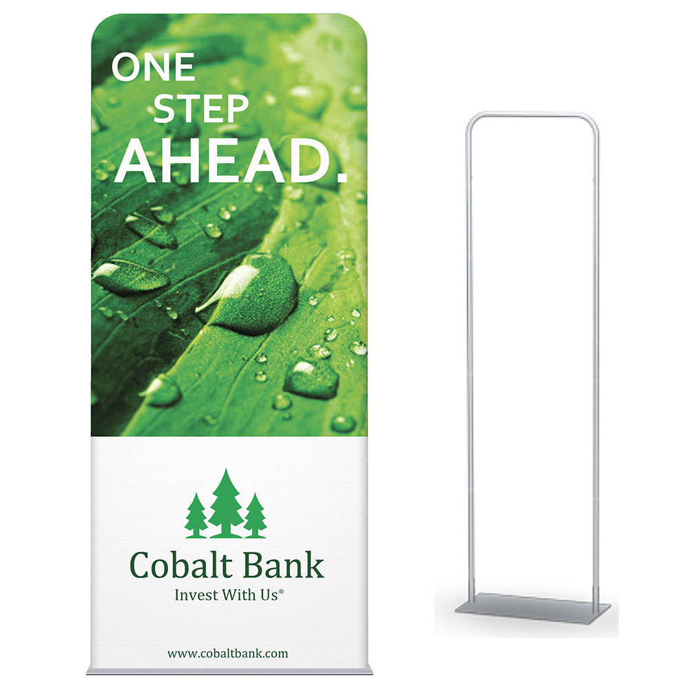 Pillowcase Double Sided Banner Stand (36 in x 84 in)