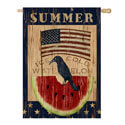 Summer Watermelon House Flag, TOL1012372H