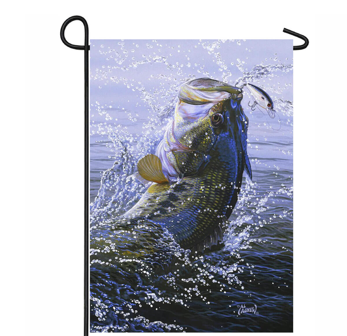 On the Hook Polyester Garden Flag (121/2 in. x 18 in.)