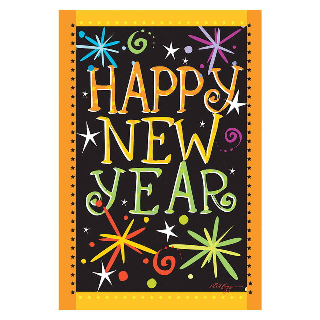 new year garden happy new year garden banner tol1110449g new year garden happy new year garden banner tol1110449g