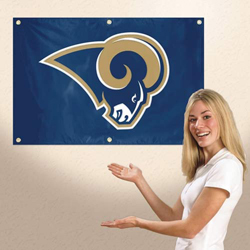 St Louis Rams Sports Fan Banner | FlagandBanner.com