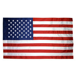 Premium American Flag with pole hem, FBPP0000012754