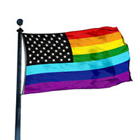 USA Rainbow Pride Flag, US35RAINP