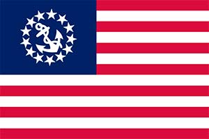 United States Yacht Ensign by FlagandBanner.com