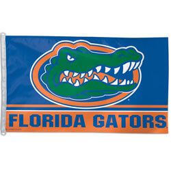 College Flags & Banners Florida Gators SEC Flag - 3x5 Foot Officially Licensed UF Gators Polyester Flag