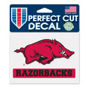 Arkansas Razorbacks Perfect Cut Decal, WINC38434014
