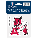 Arkansas Razorbacks College Vault Die Cut Decal, WINC89640013