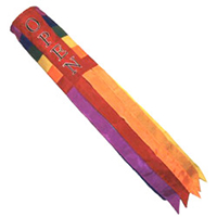 Open Rainbow Windsock, WS4138
